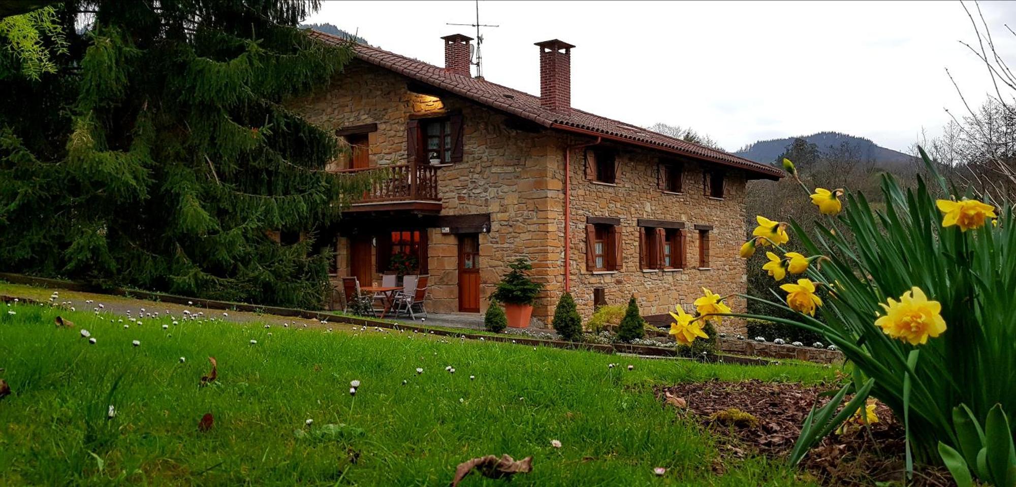 Agroturismo Iberreko Errota Muxika Exteriör bild