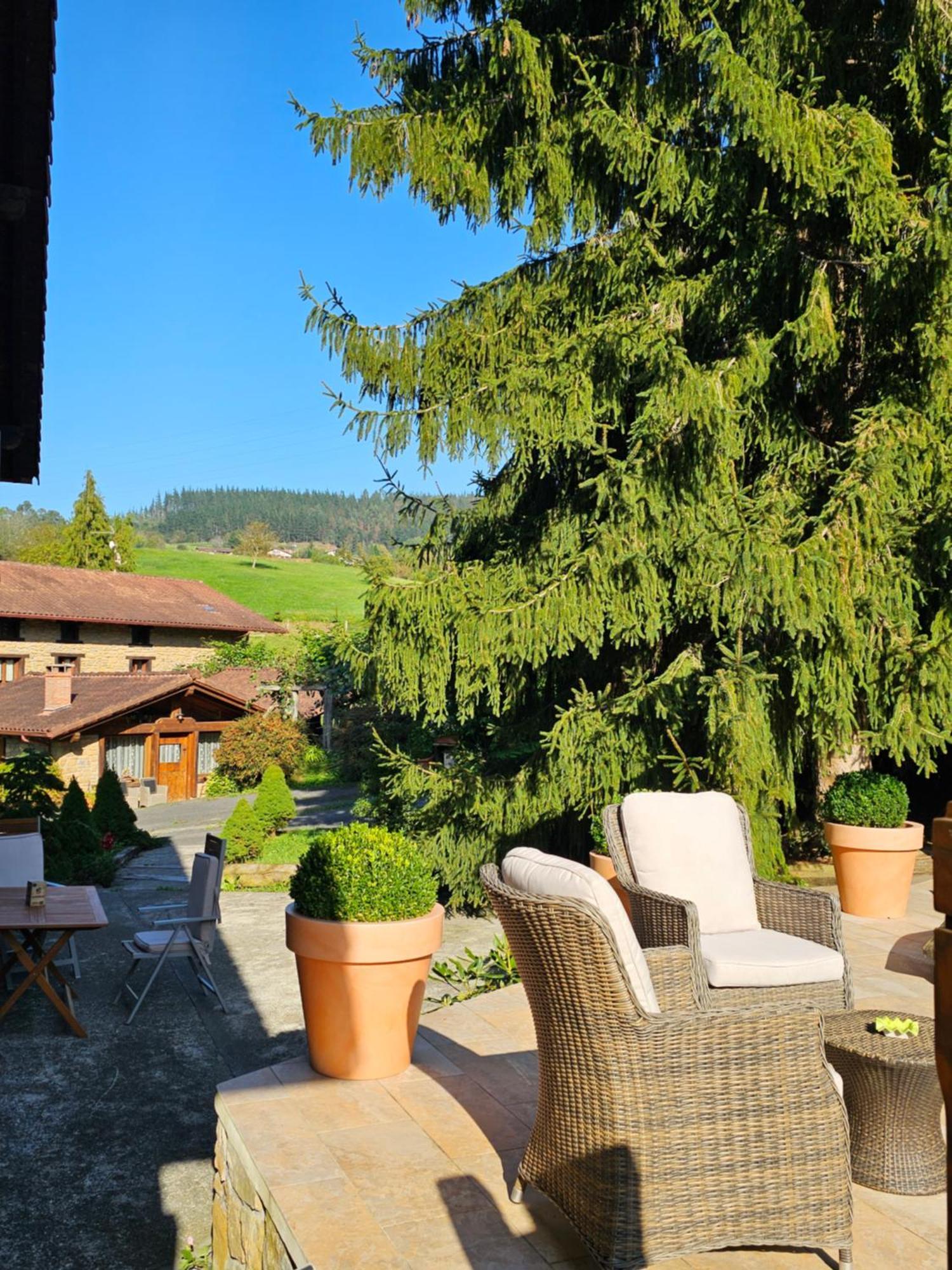 Agroturismo Iberreko Errota Muxika Exteriör bild